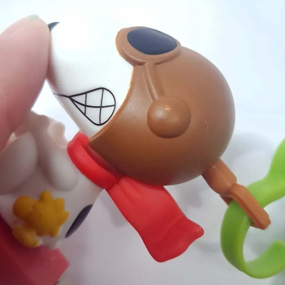 McDonalds Happy Meal Toy Snoopy Flying Ace Red Baron Dog House Peanuts 2018 clip